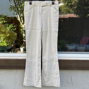 BCBG MaxAzria  Linen Pants size 8